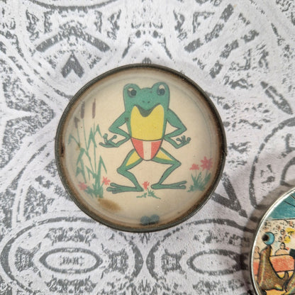 frog patience game vintage