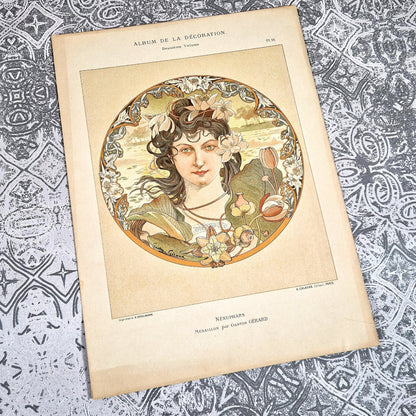 gaston gerard album decoration calavas 1900