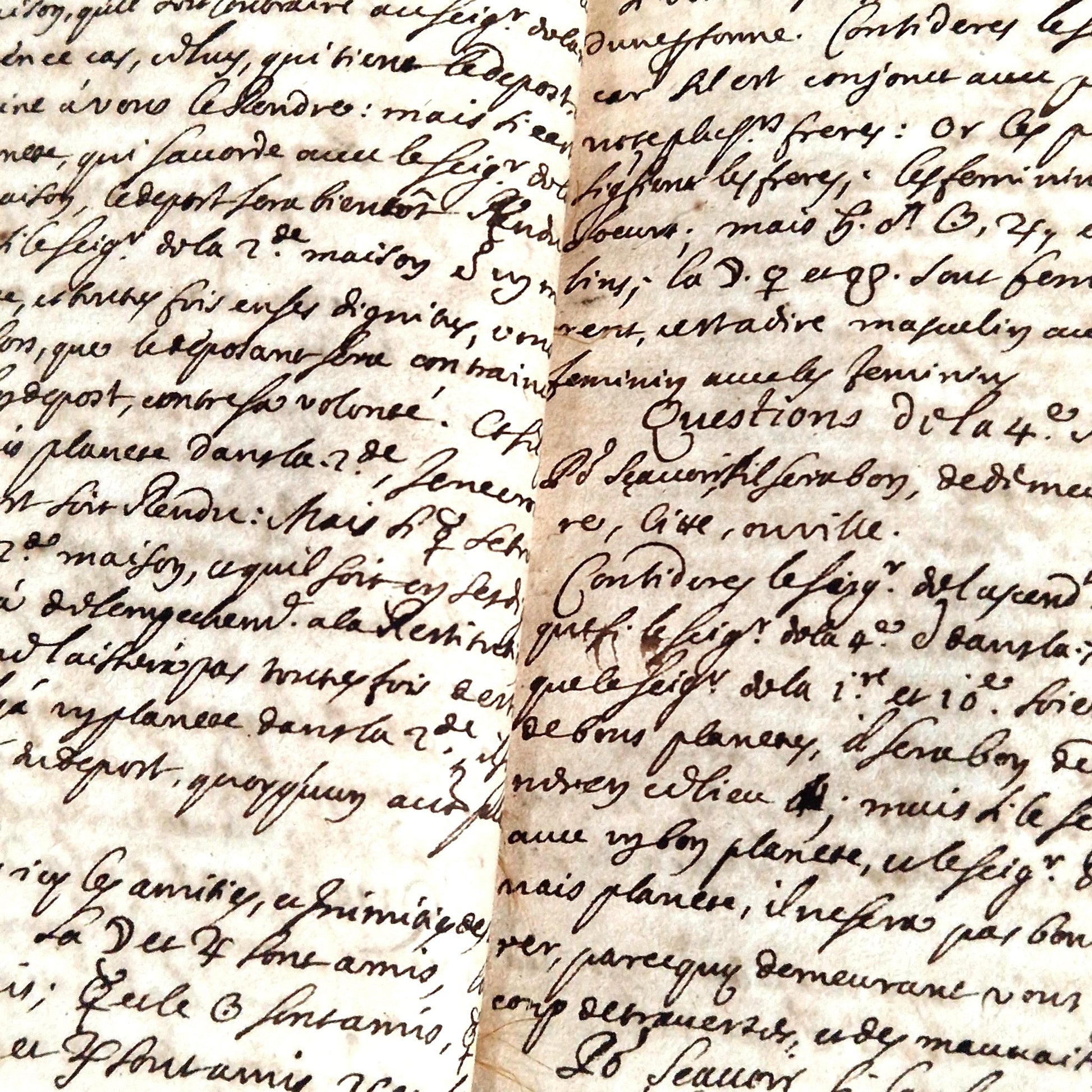 geomancie astronomique manuscrit ancien