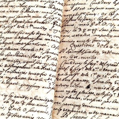 geomancie astronomique manuscrit ancien