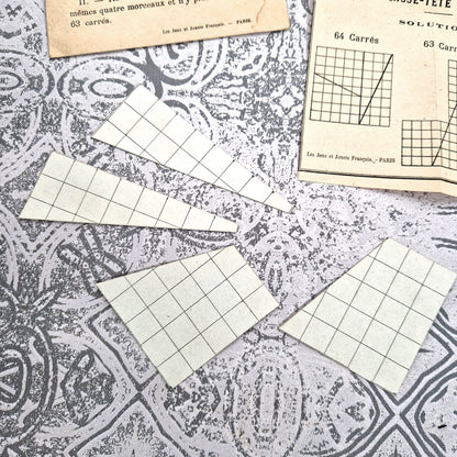 geometry illusion game vintage