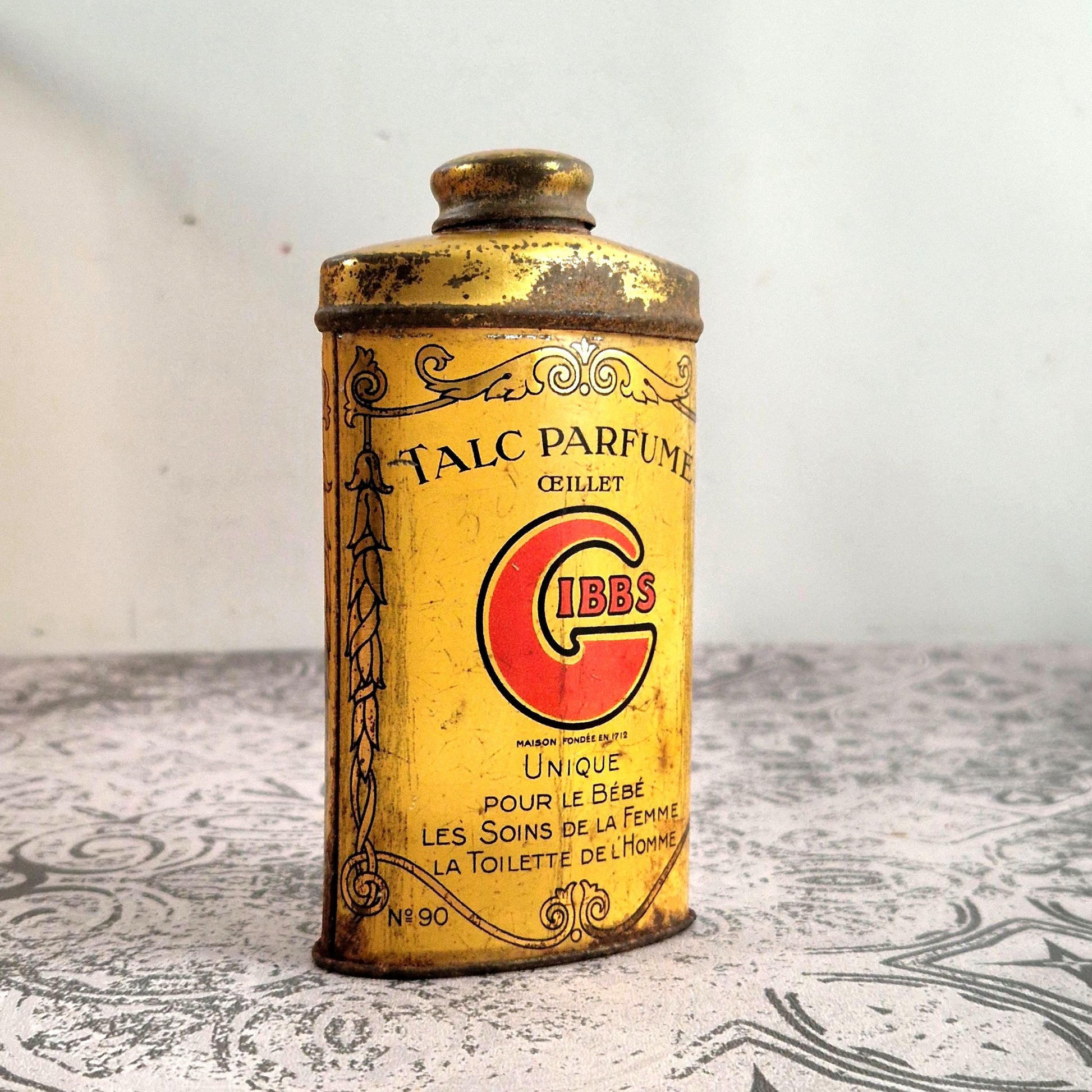 gibbs antique beauty packaging
