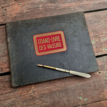 grand livre des valeurs 1930