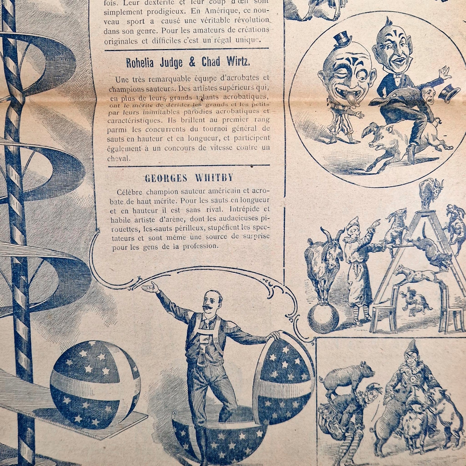 greatest show on earth french program