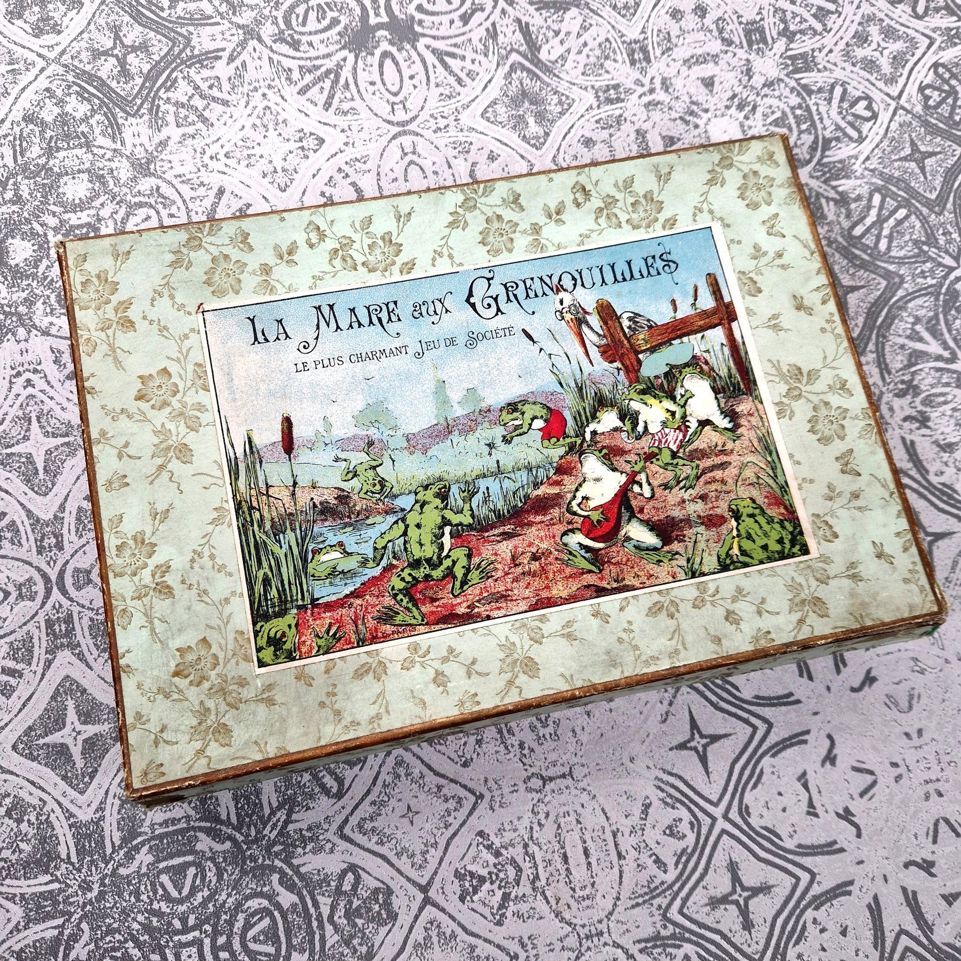 grenouilles en tissu jeu rare