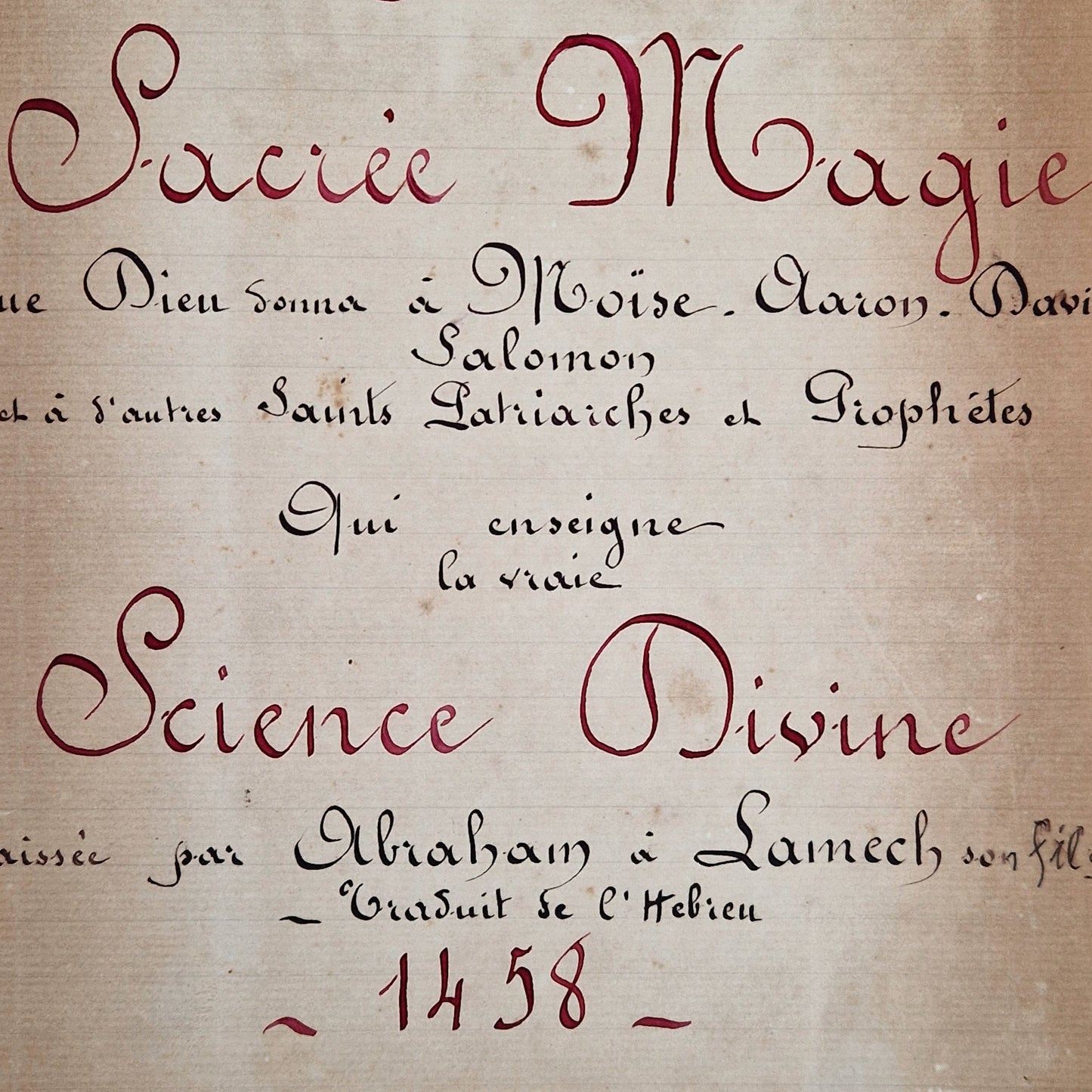 handwritten grimoire arsenal library copy