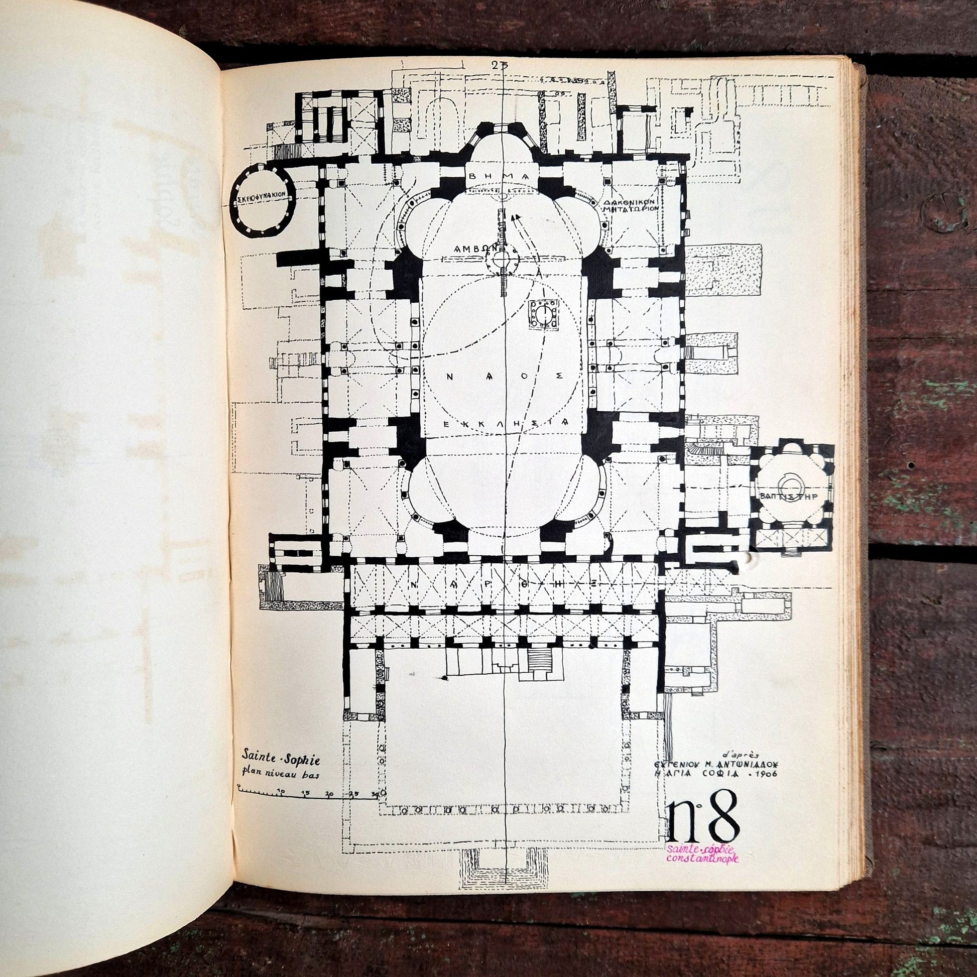 handwritten religious architecture breton