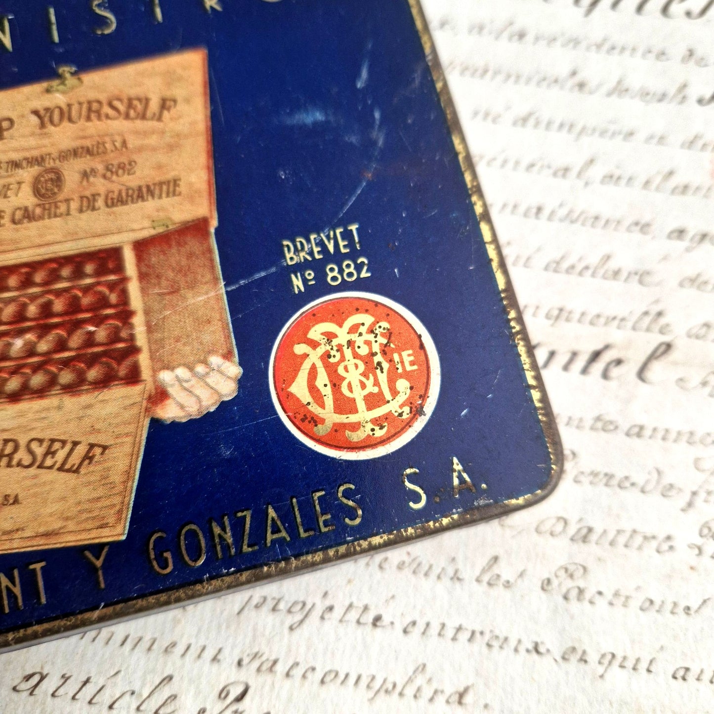 help yourself cigarette tin box