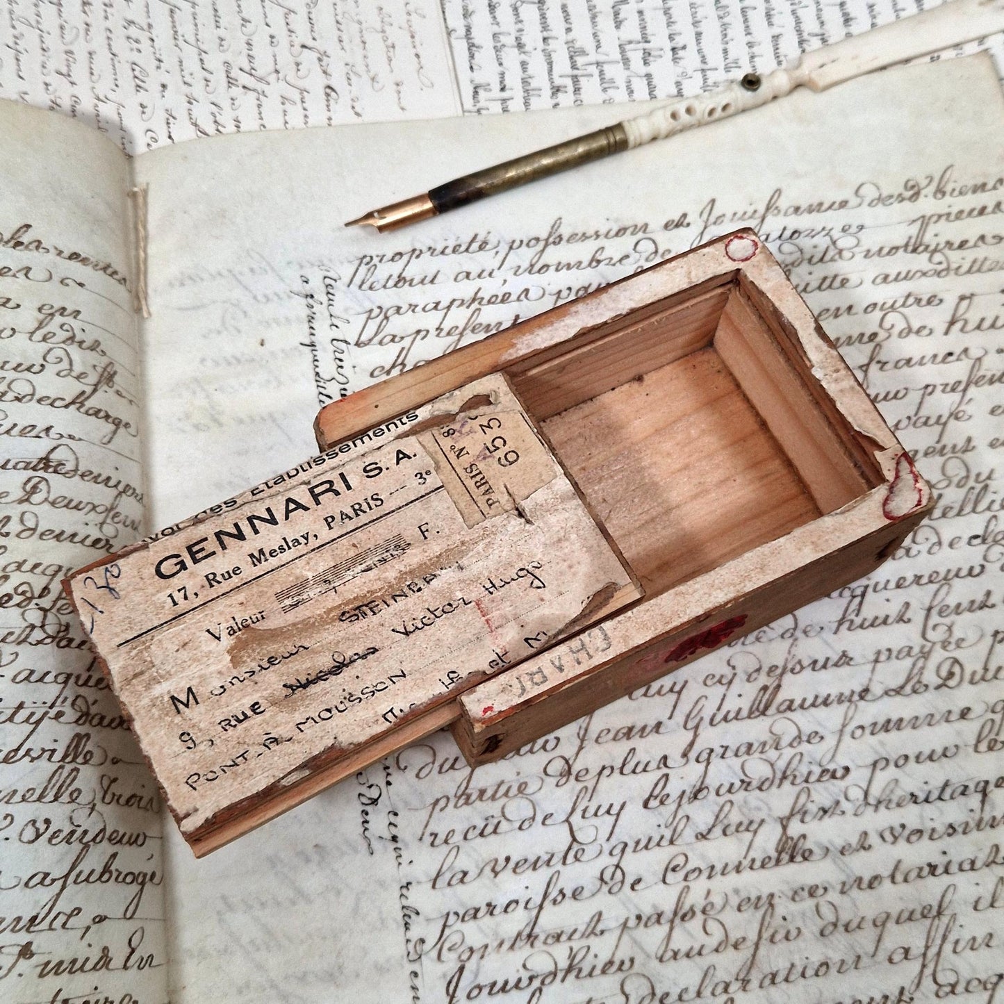 historic postal box vintage