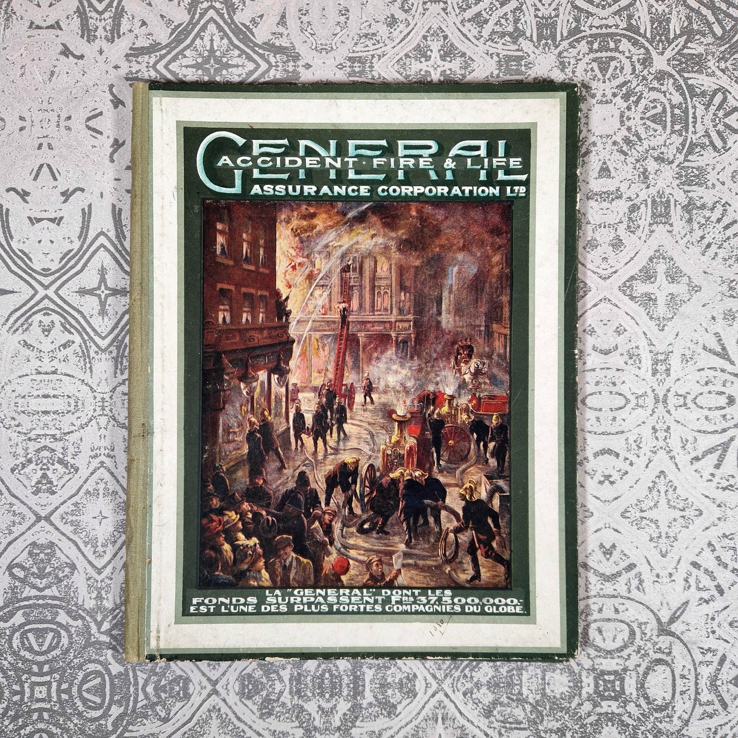 illustration pompiers epoque edouardienne