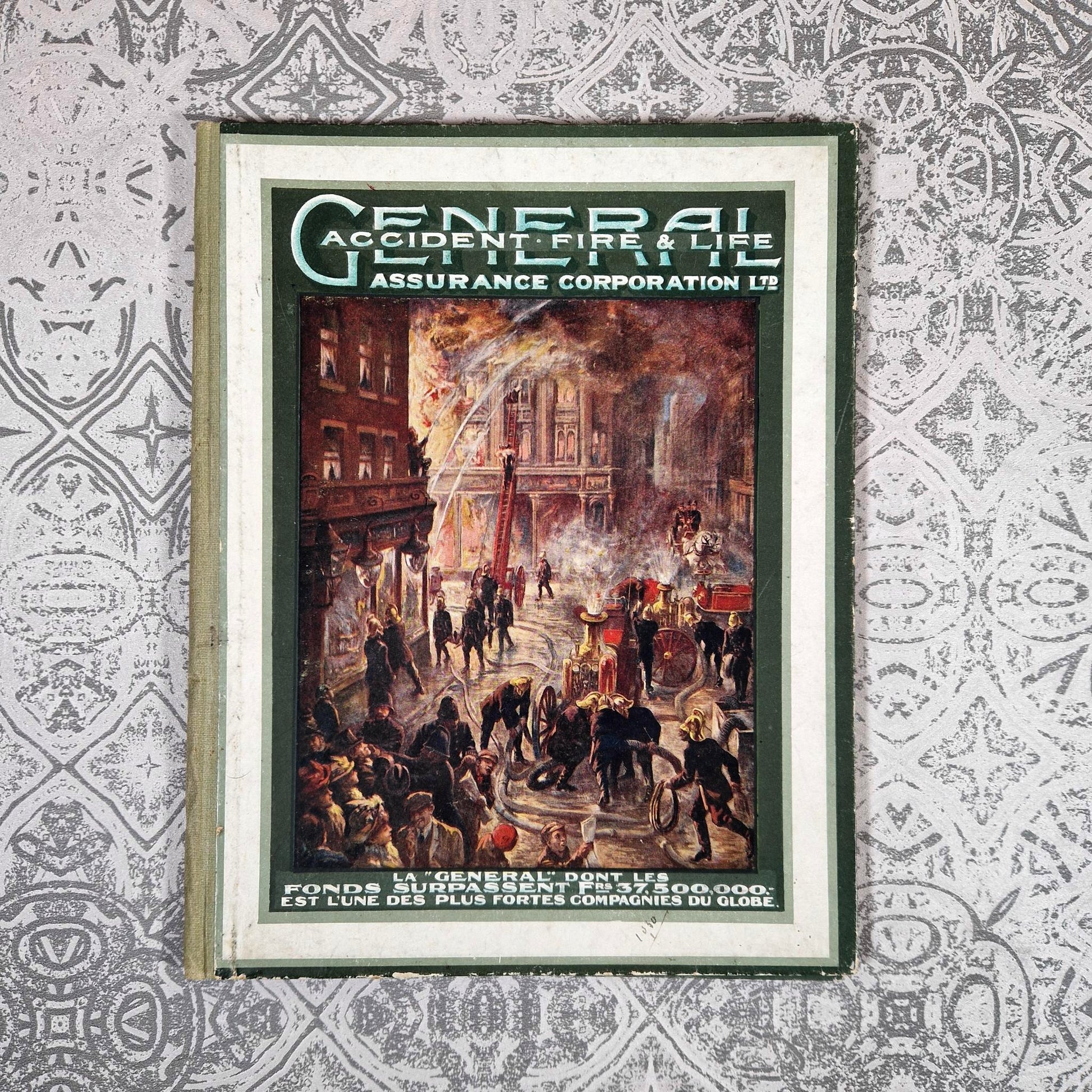 illustration pompiers epoque edouardienne