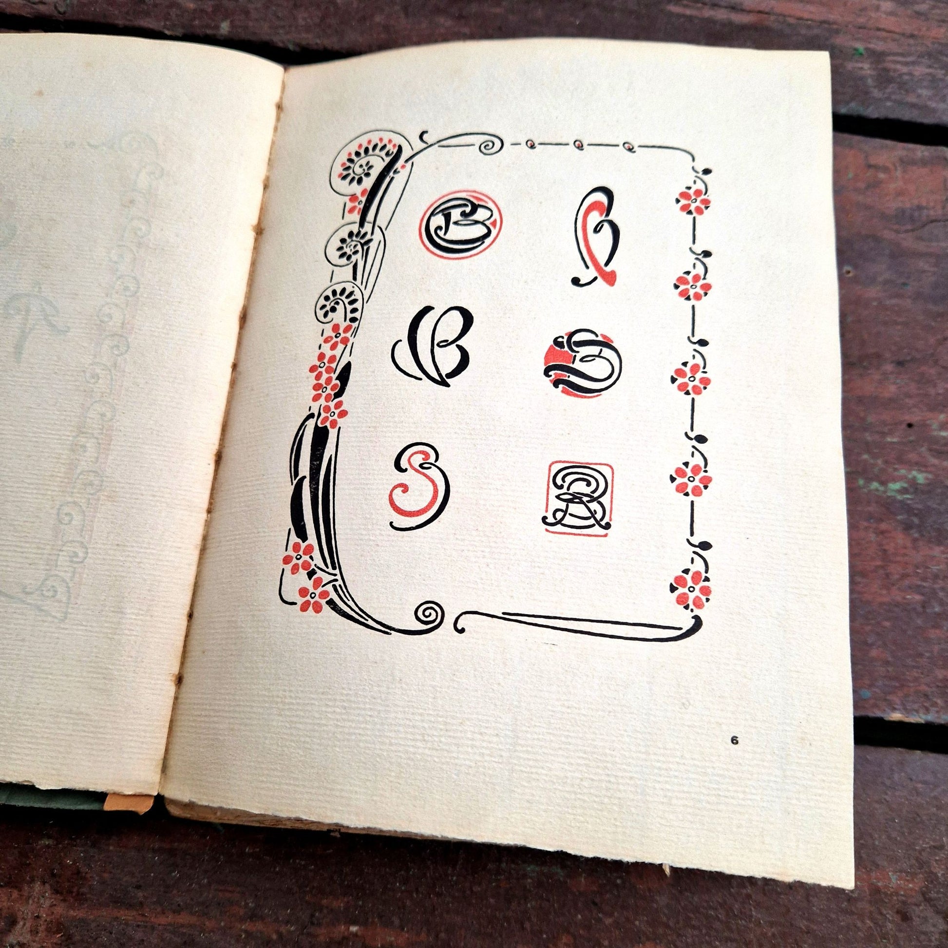 illustrations monogrammes 1910