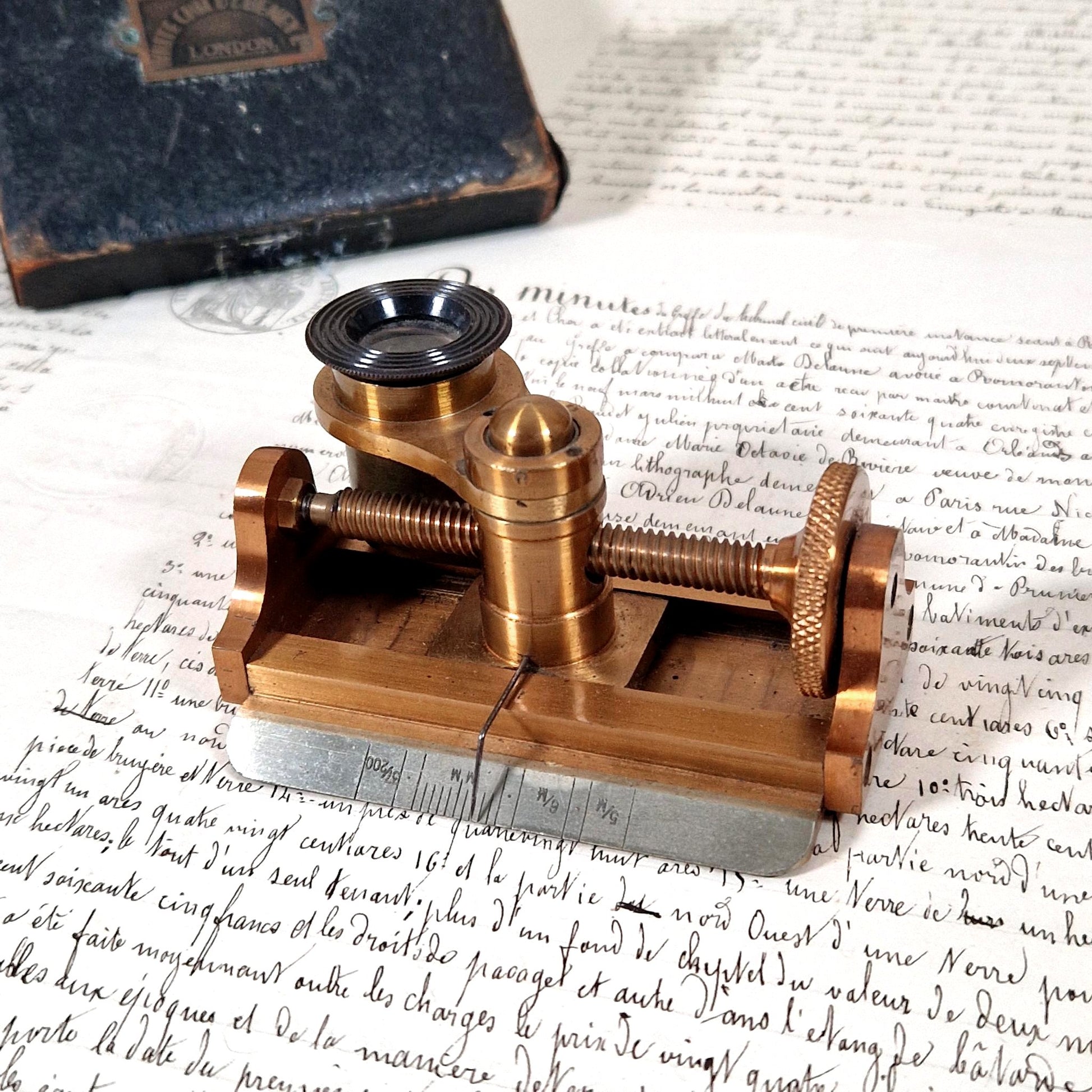 instrument optique londres 1900