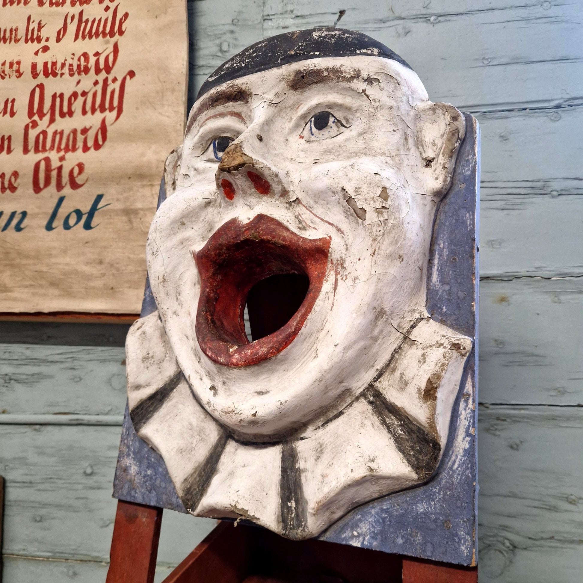 jeu adresse art populaire clown