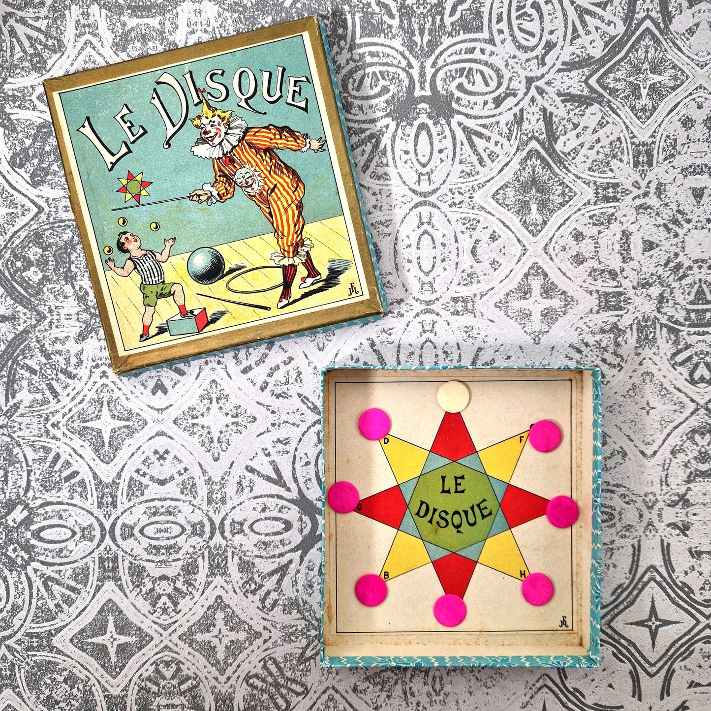 jeu d'adresse le disque 1900