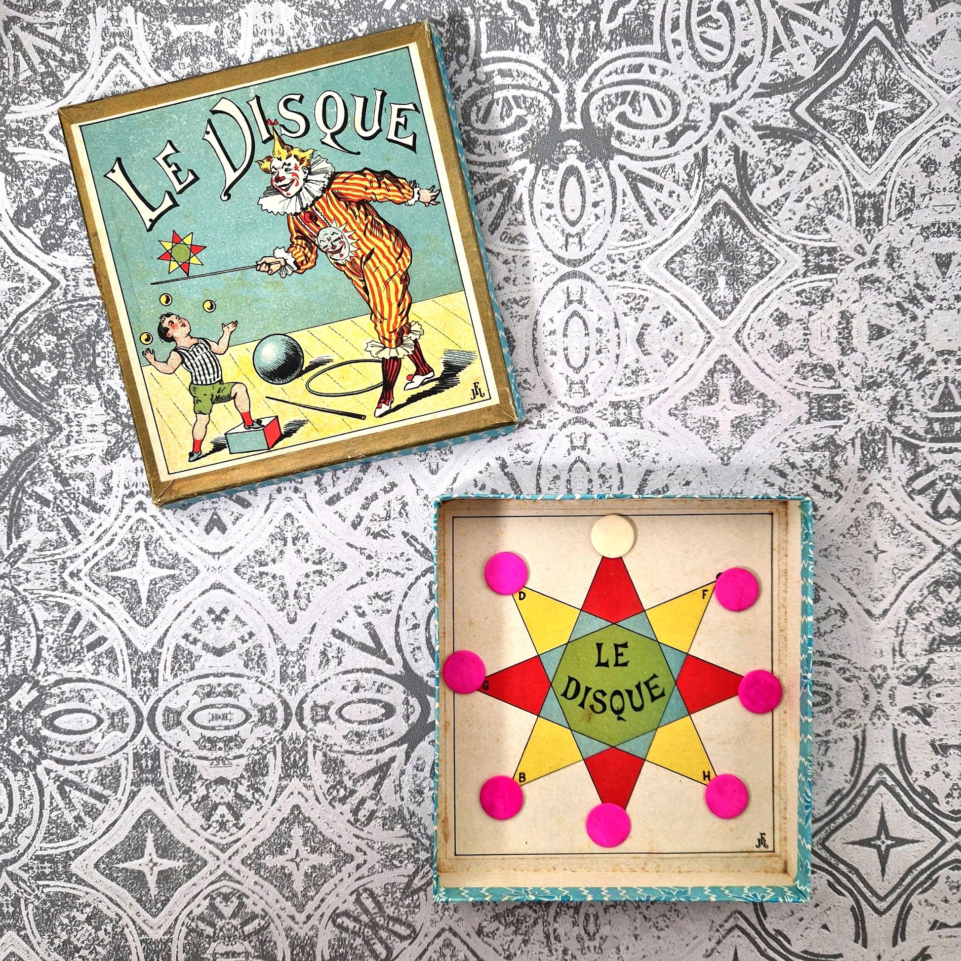 jeu d'adresse le disque 1900