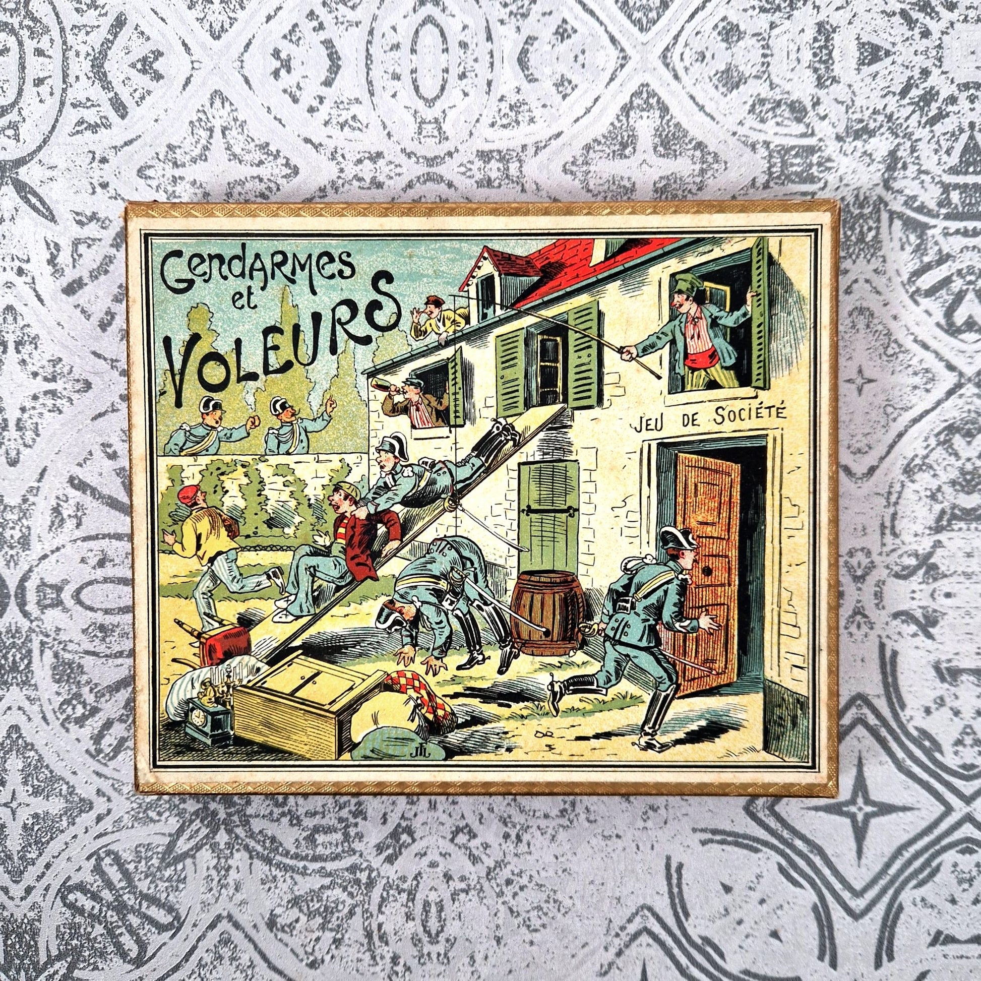 jeu ancien gendarmes et voleurs