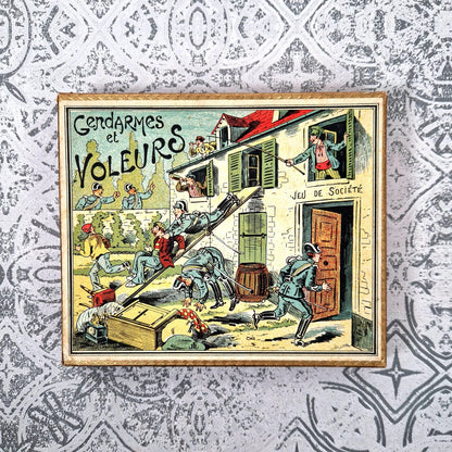 jeu ancien gendarmes et voleurs