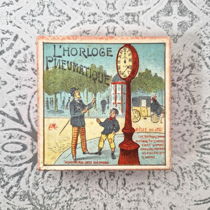 jeu ancien horloge jjf paris