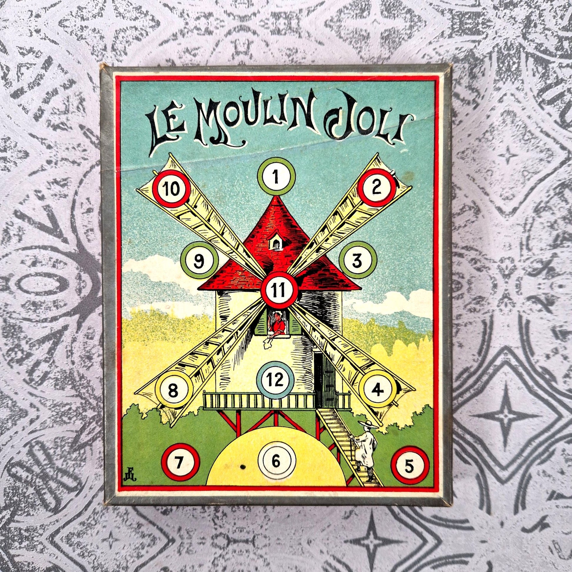 jeu ancien le moulin joli