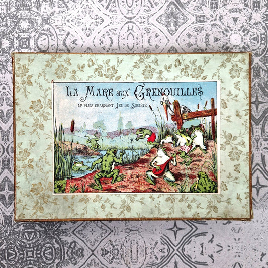 jeu ancien mare aux grenouilles