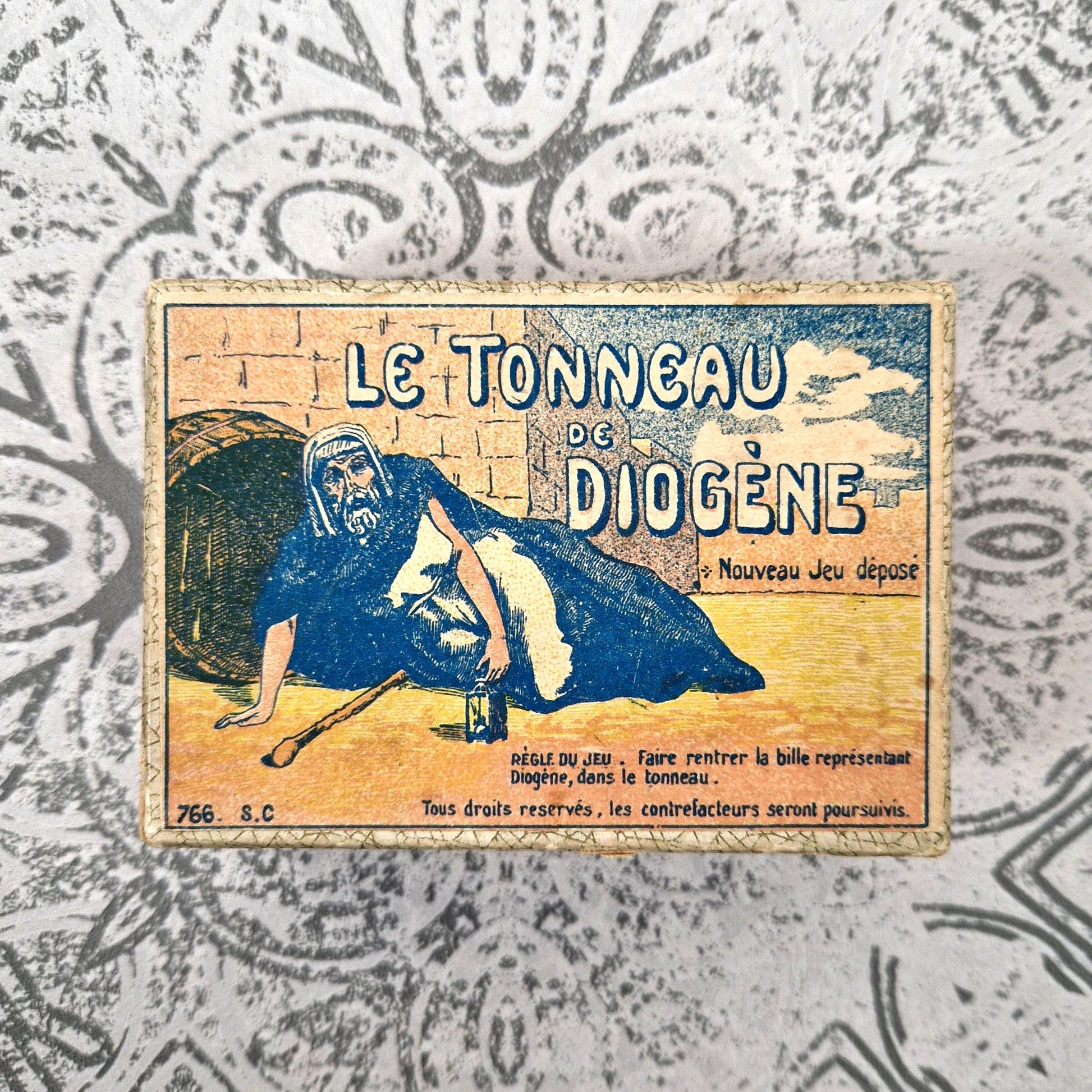 jeu ancien tonneau diogene