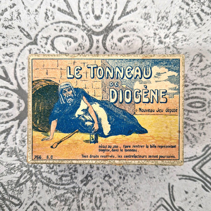 jeu ancien tonneau diogene