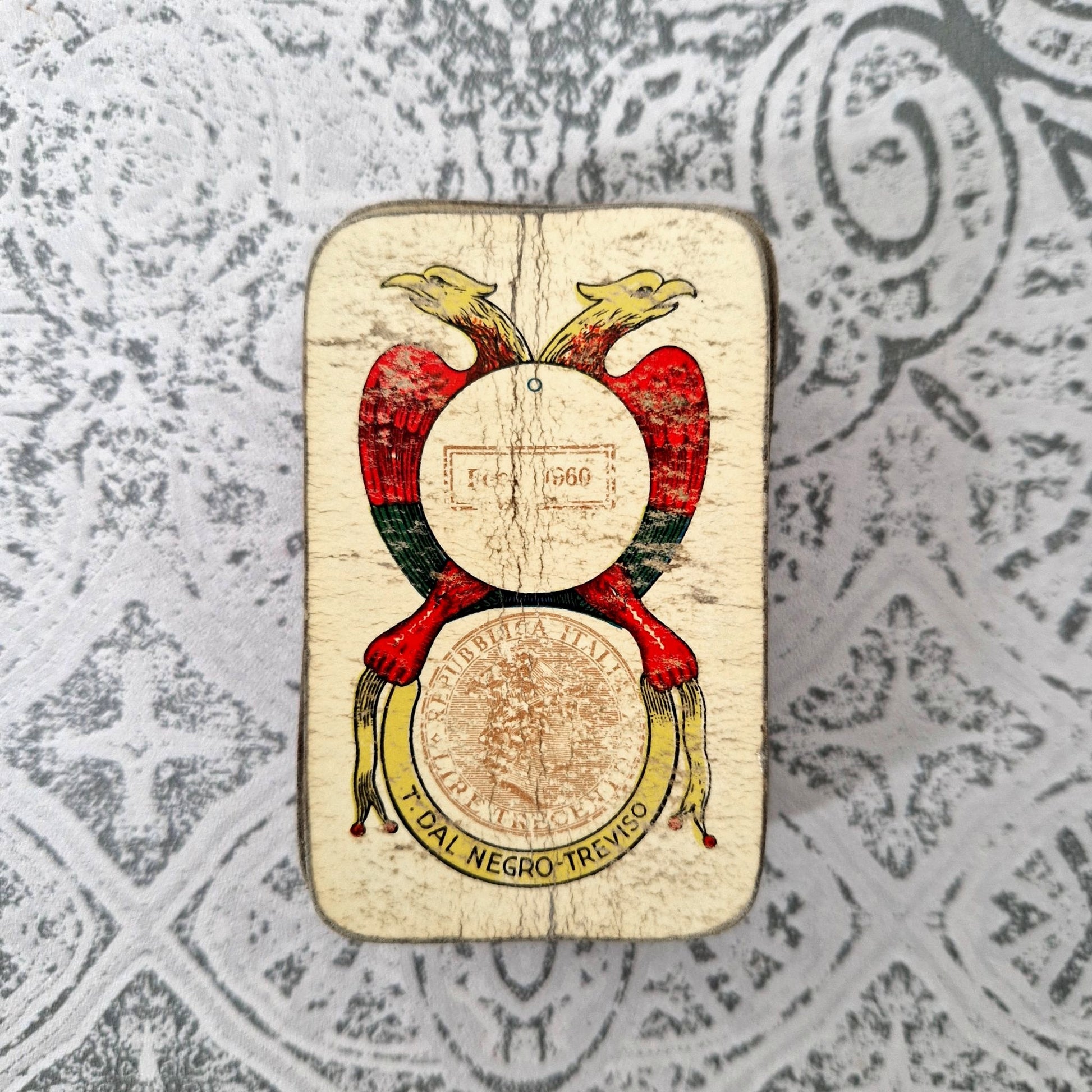 jeu cartes treviso italie ancien