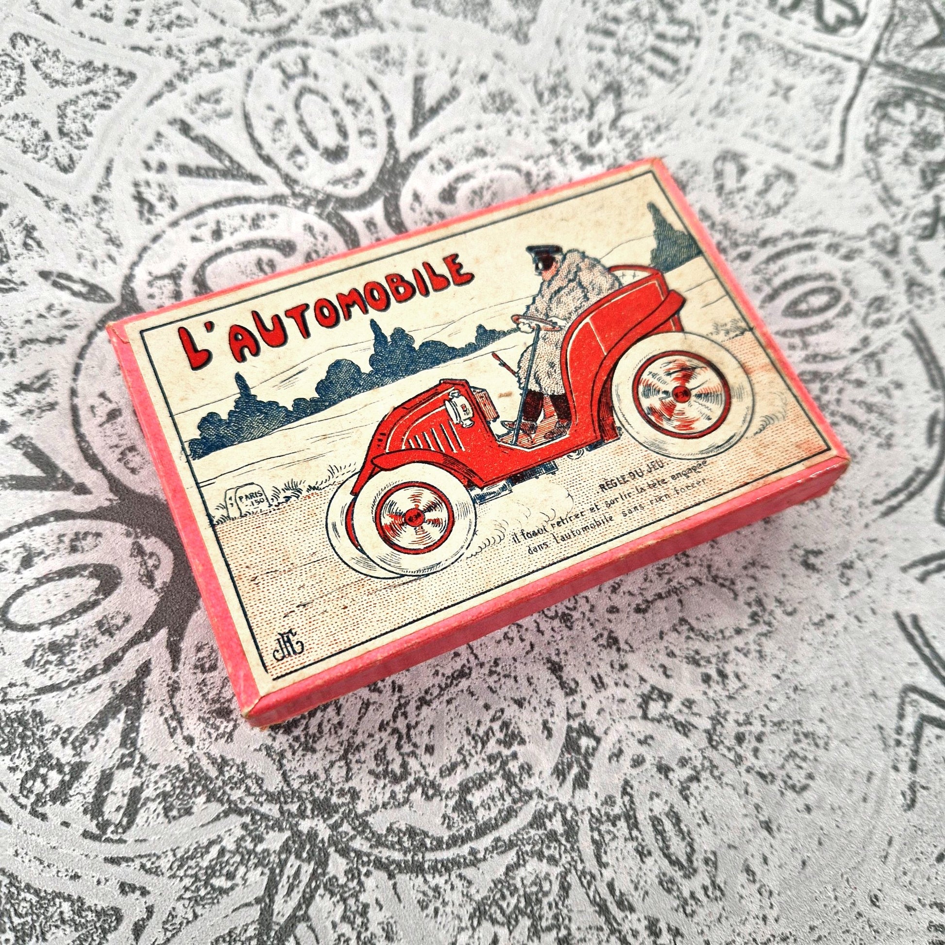 jeu de patience en fil de fer 1900