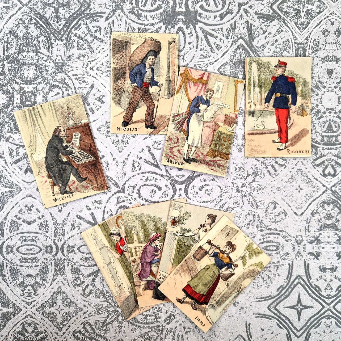 jeu de patience md Paris 1900