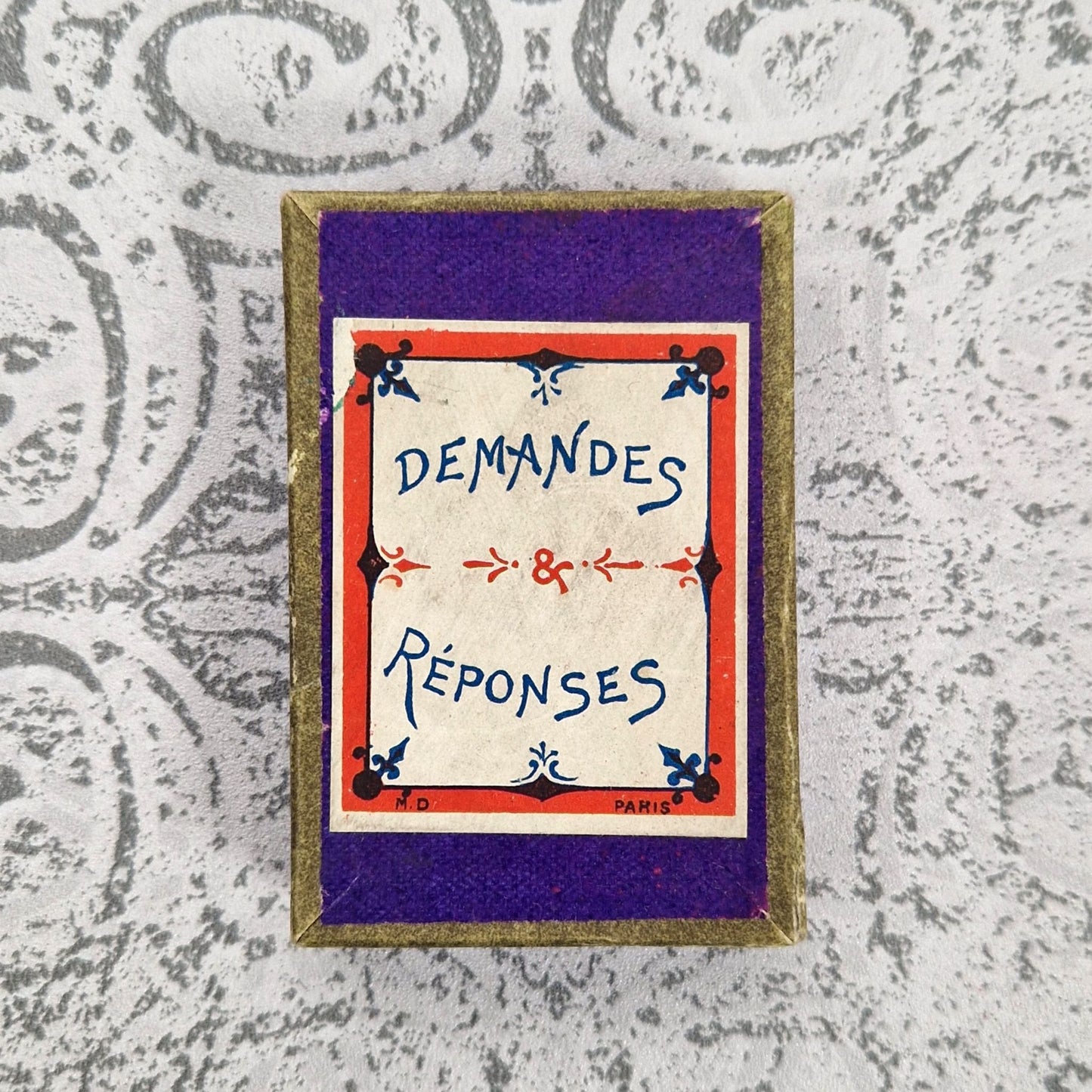 jeu demandes et reponses md paris