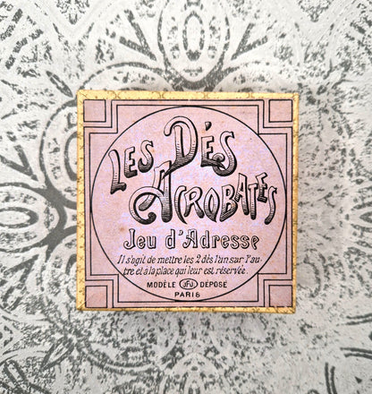 jeu dés acrobates ancien