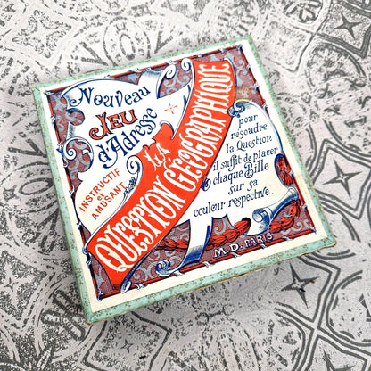 jeu éducatif france carte 1900