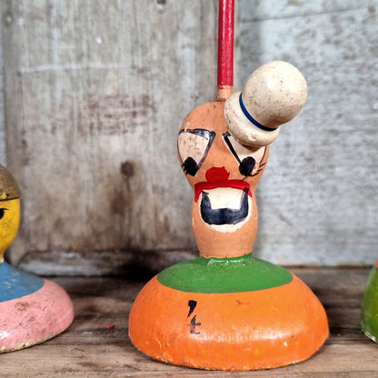 jeu en bois anneaux annees 1930