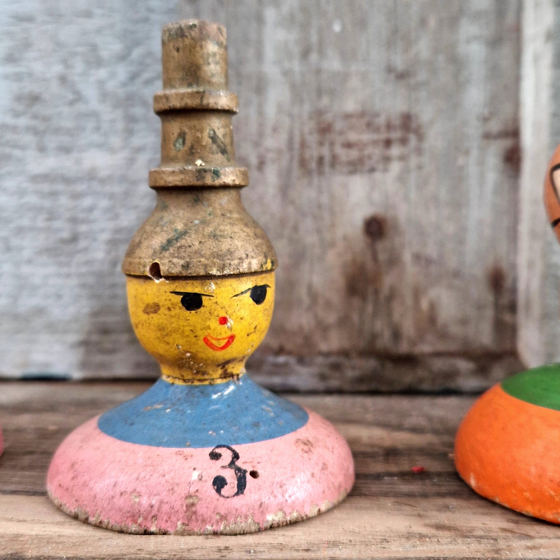 jeu forain anneaux ancien