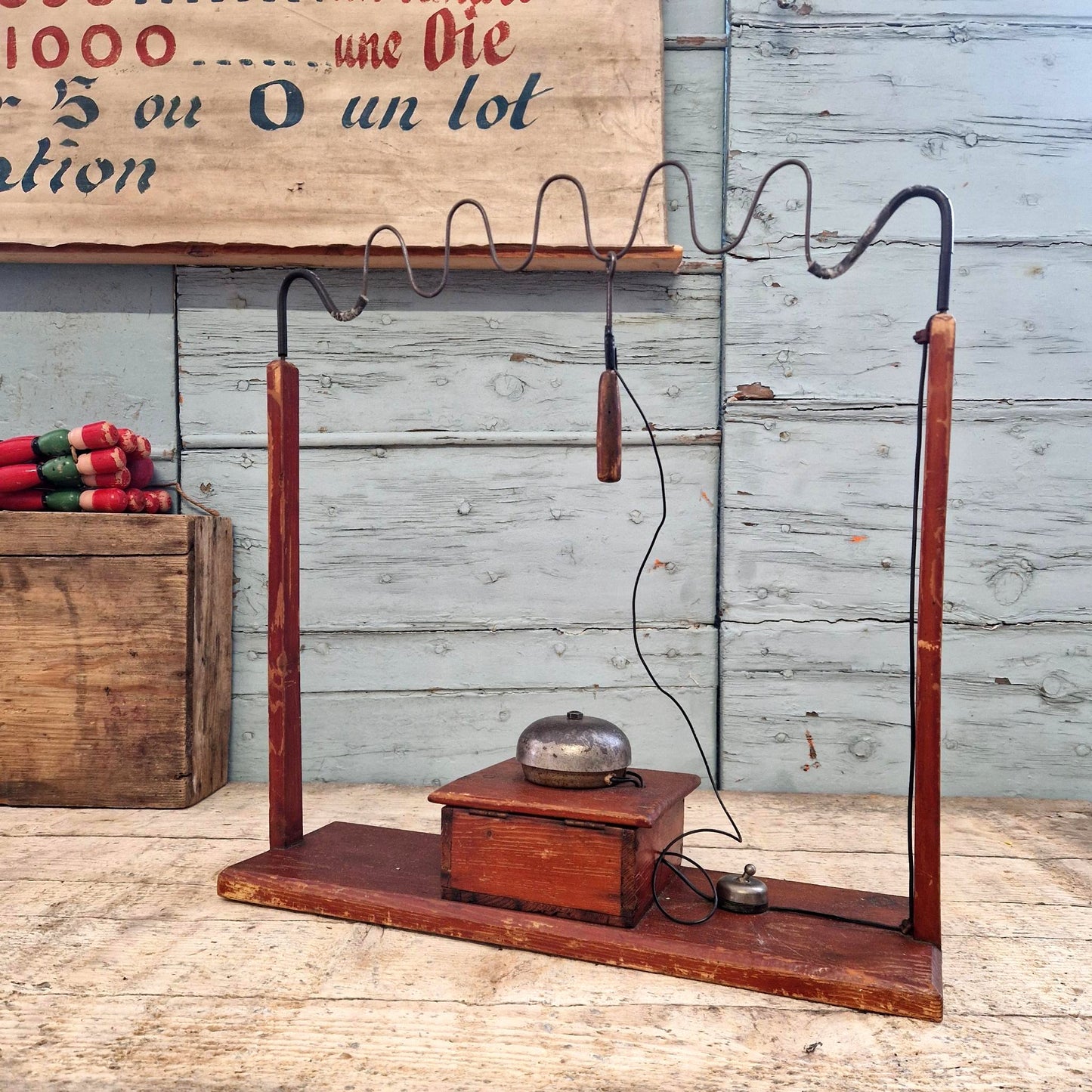 jeu forain fil du diable ancien