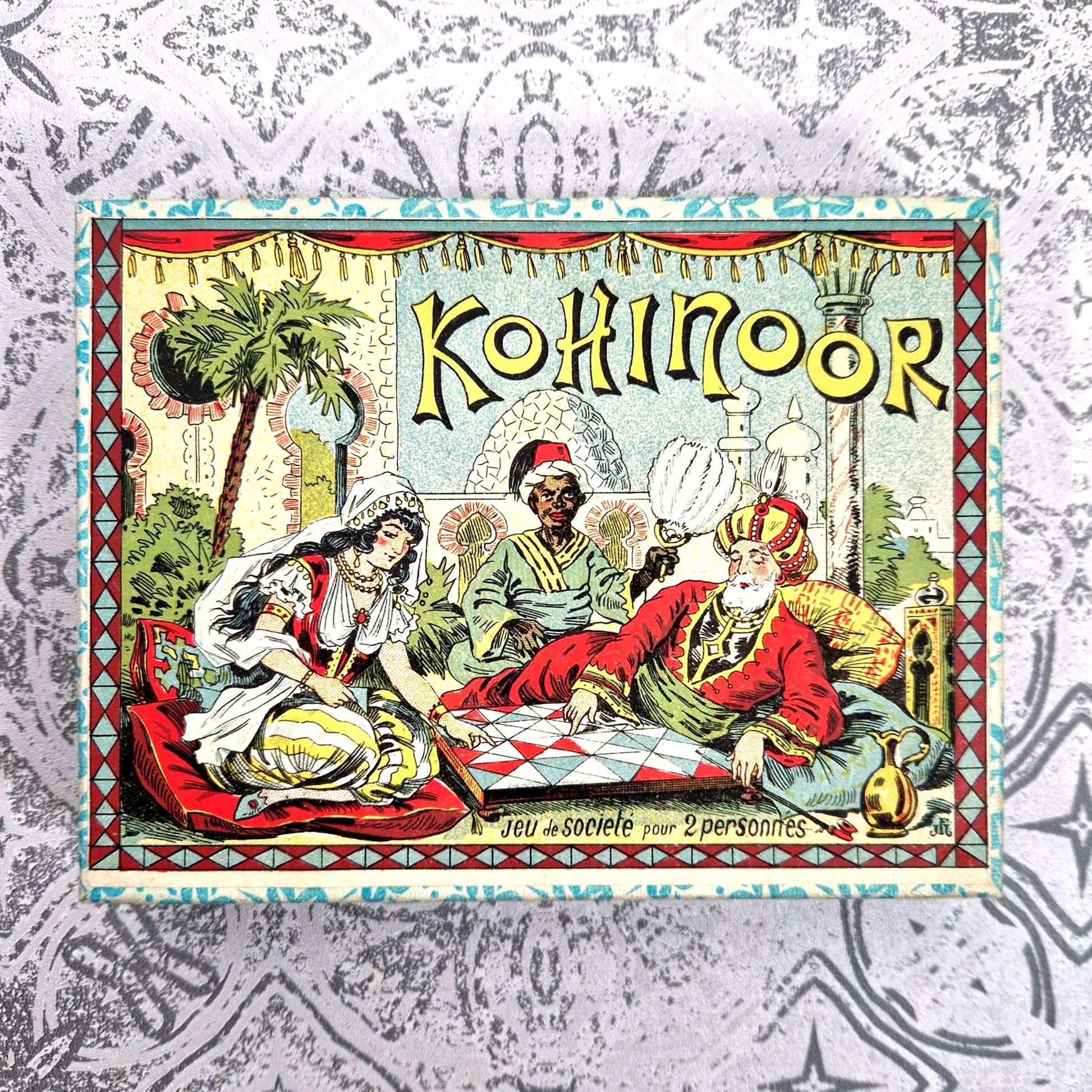 jeu kohinoor ancien orientaliste