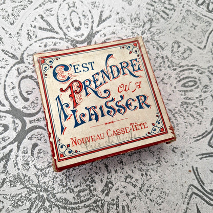 jeu logique ancien md paris