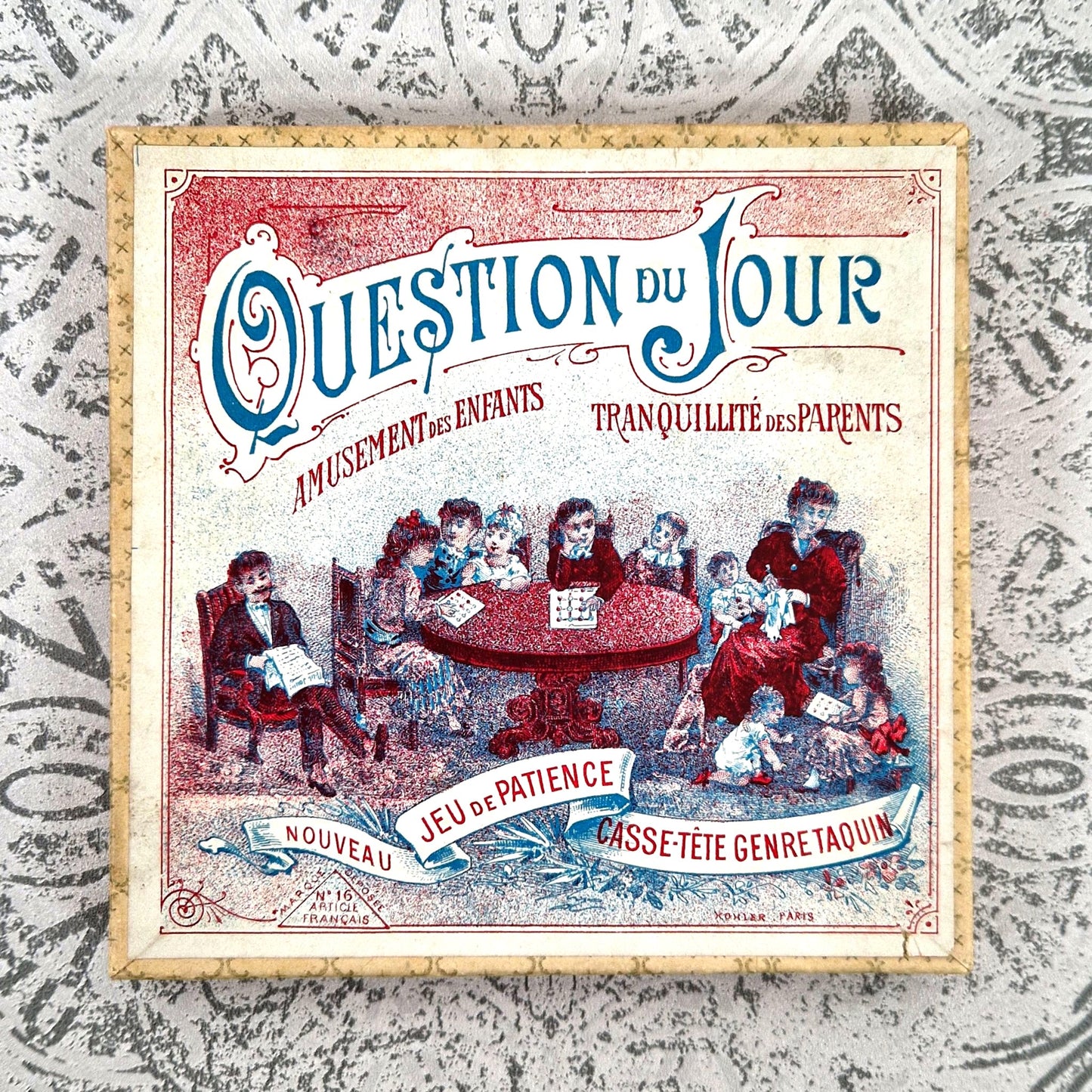 jeu patience question du jour