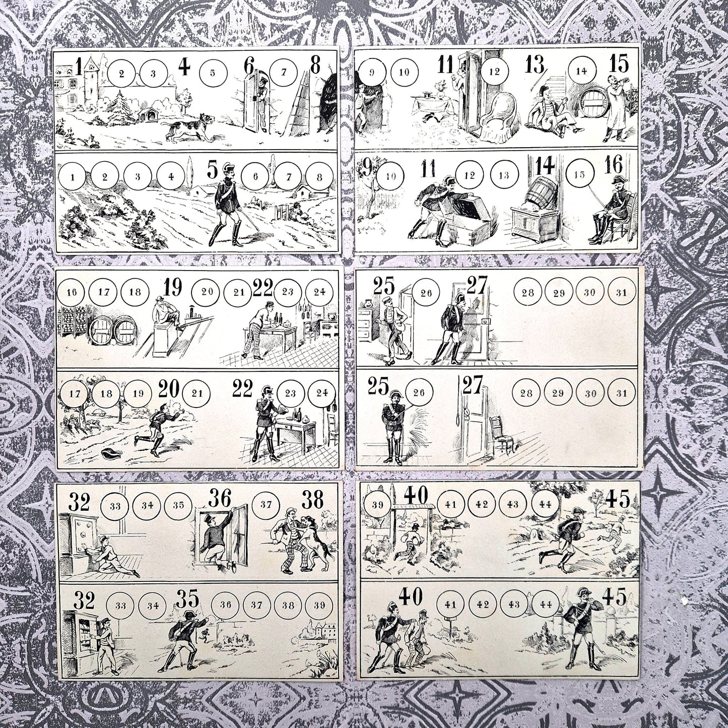 ancien jeu populaire gendarmes