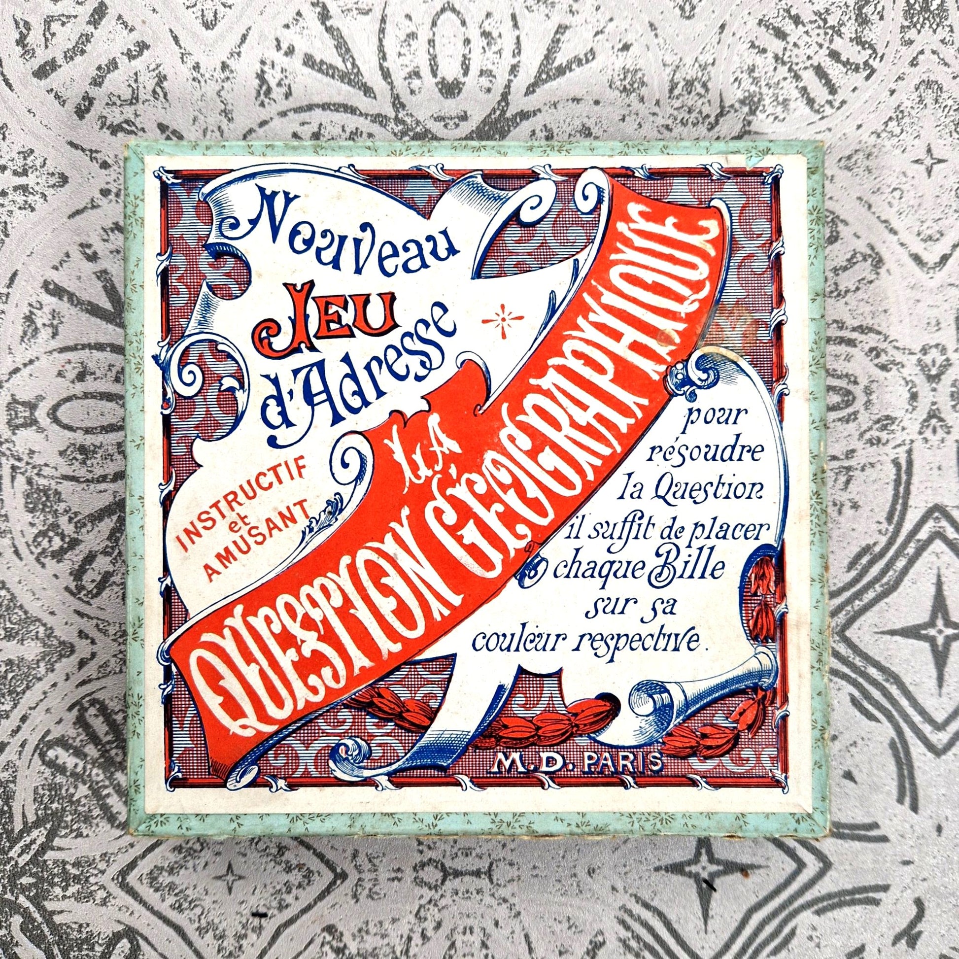 jeu question géographique ancien