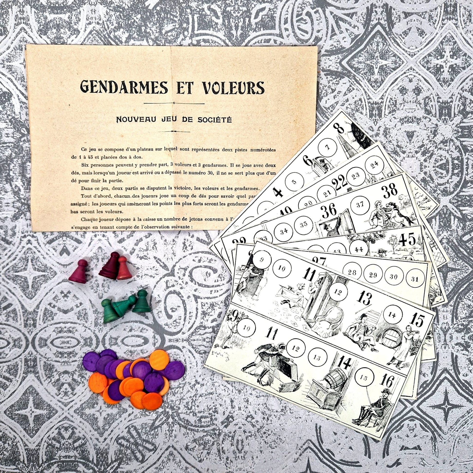 jeu de société ancien france