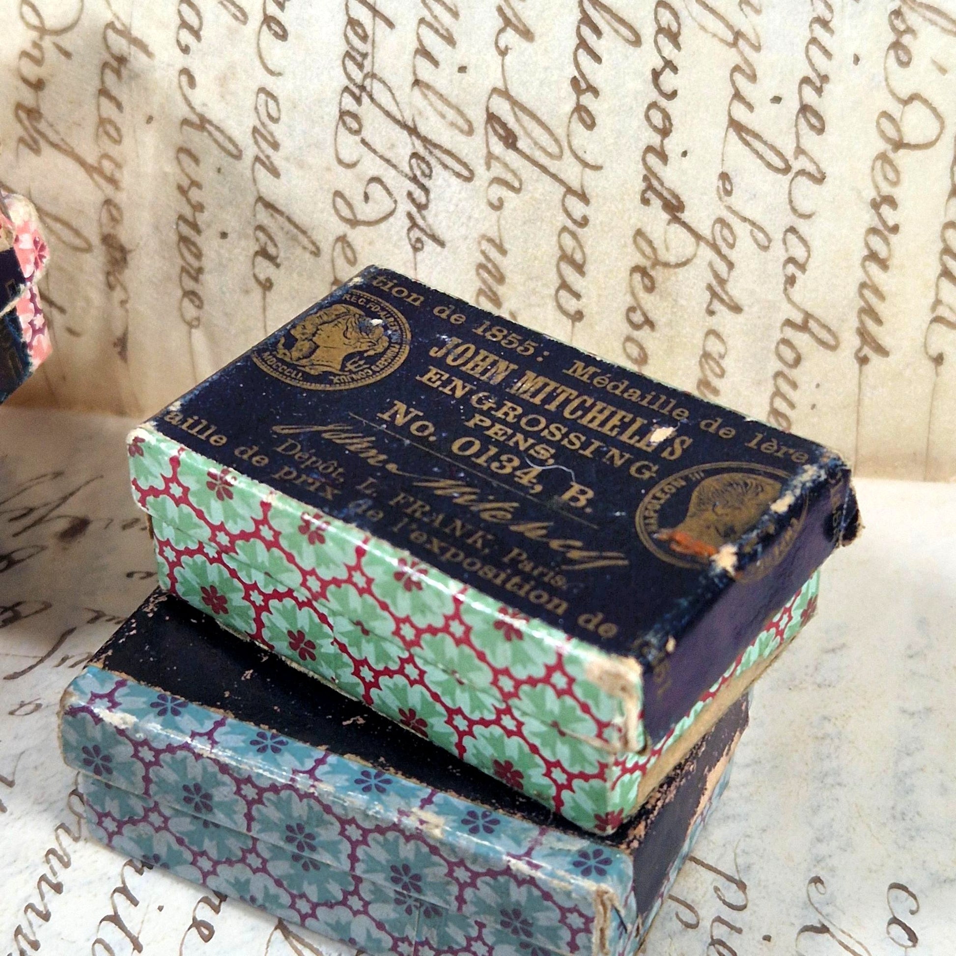 john mitchells metallic pens box