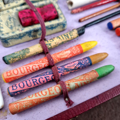 jouet peinture vintage