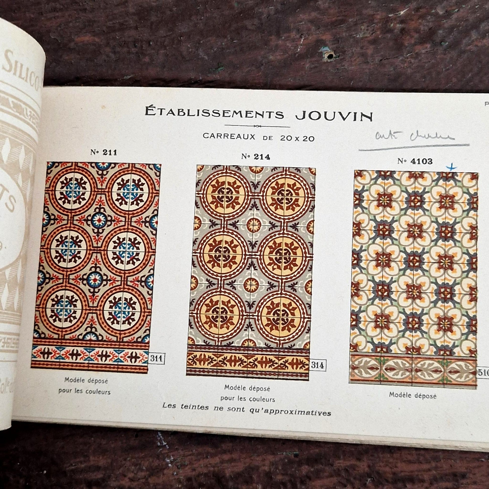jouvin cement tile catalogue marseille