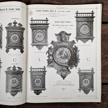 leon carrez clockmakers catalogue
