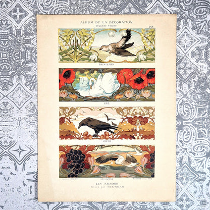 les saisons bek gran art nouveau calavas