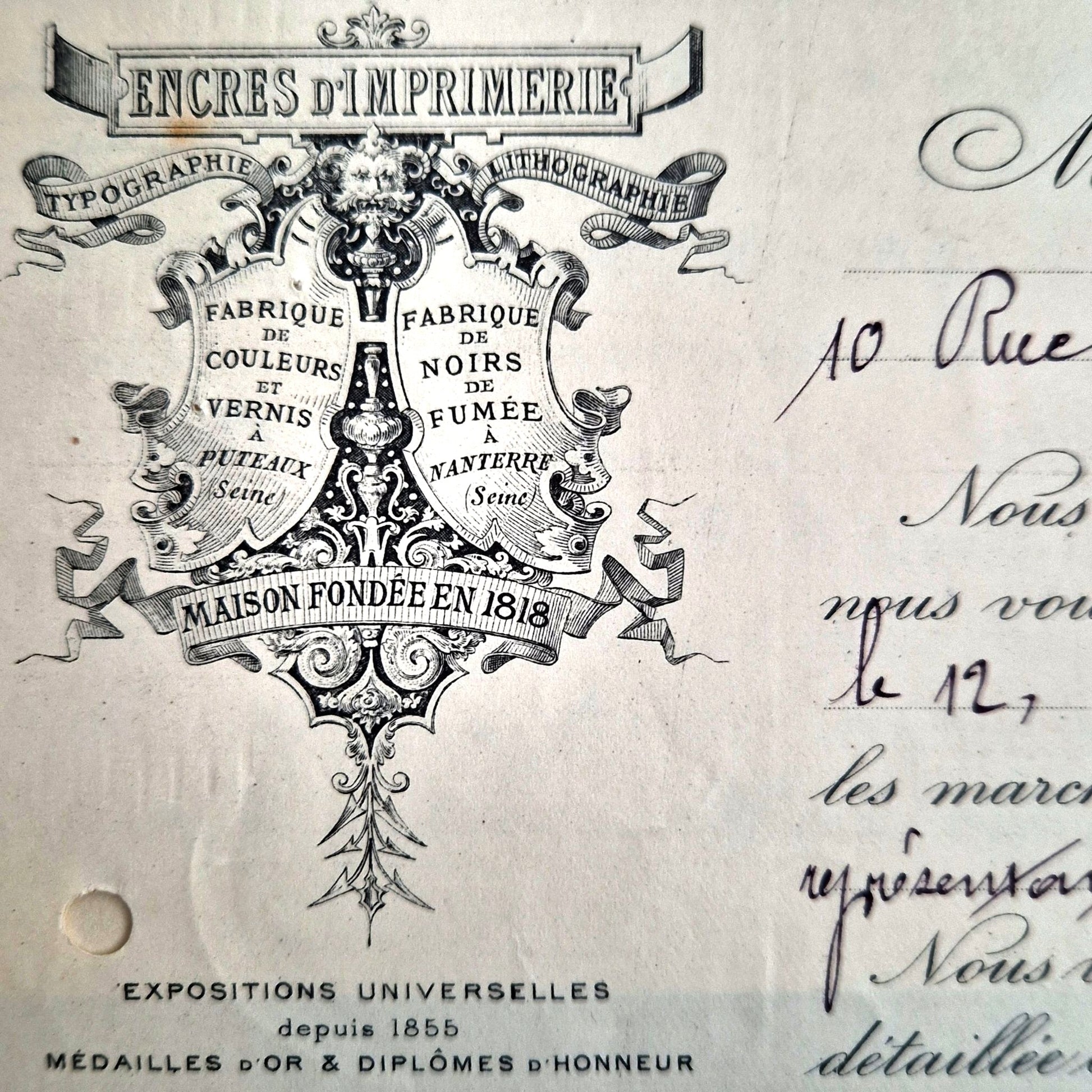 lettre industrielle typographie vintage