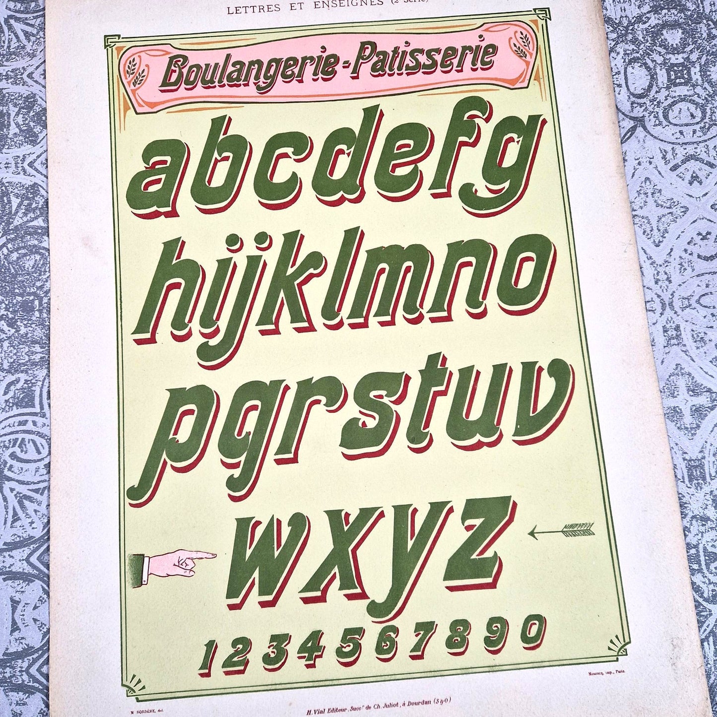 lettres enseignes boulangerie