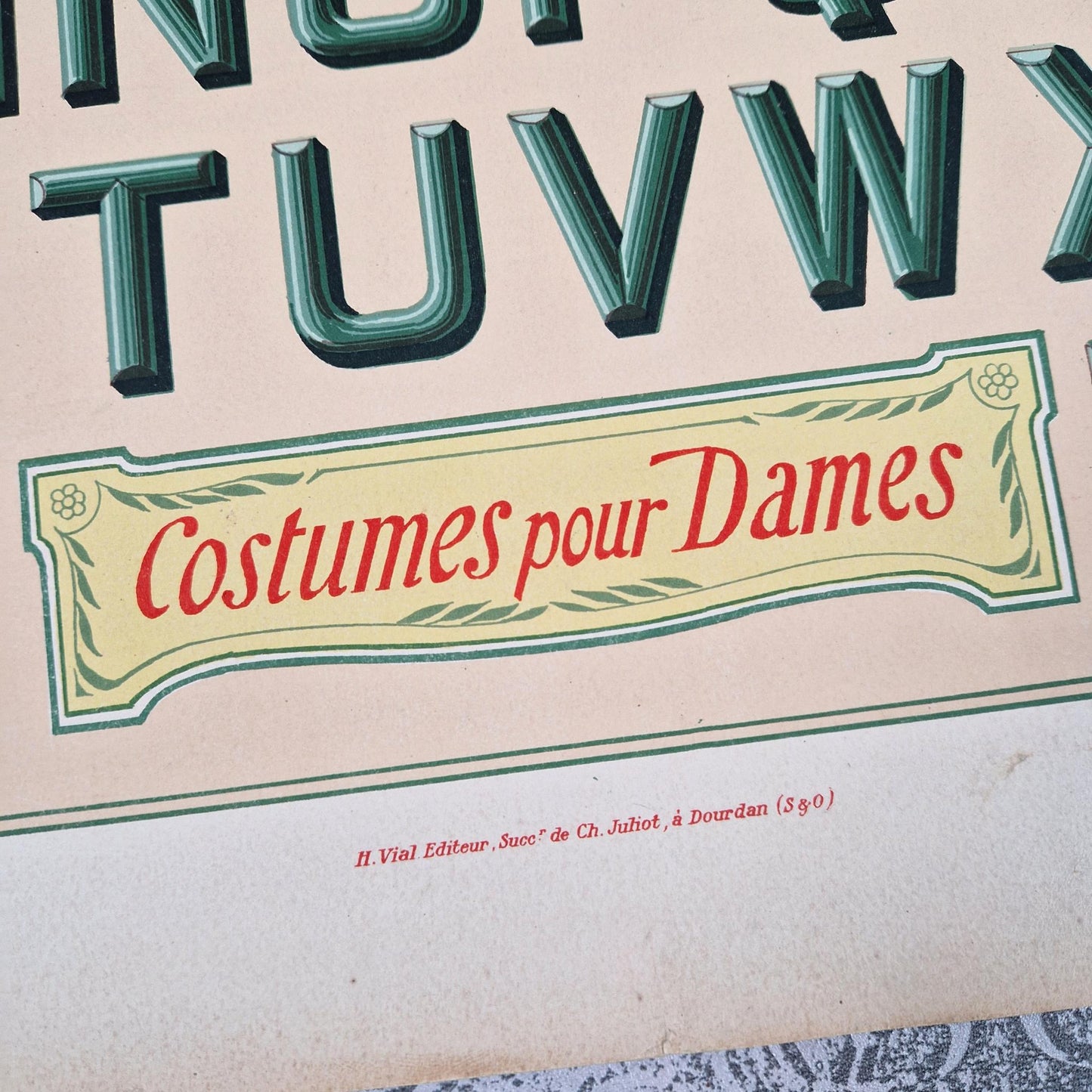 lettres et enseignes tailleur